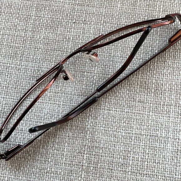 Kirkland Signature Men Eyeglasses Frame FREDERICK Dark Brown Glasses Made Italy - Picture 7 of 12